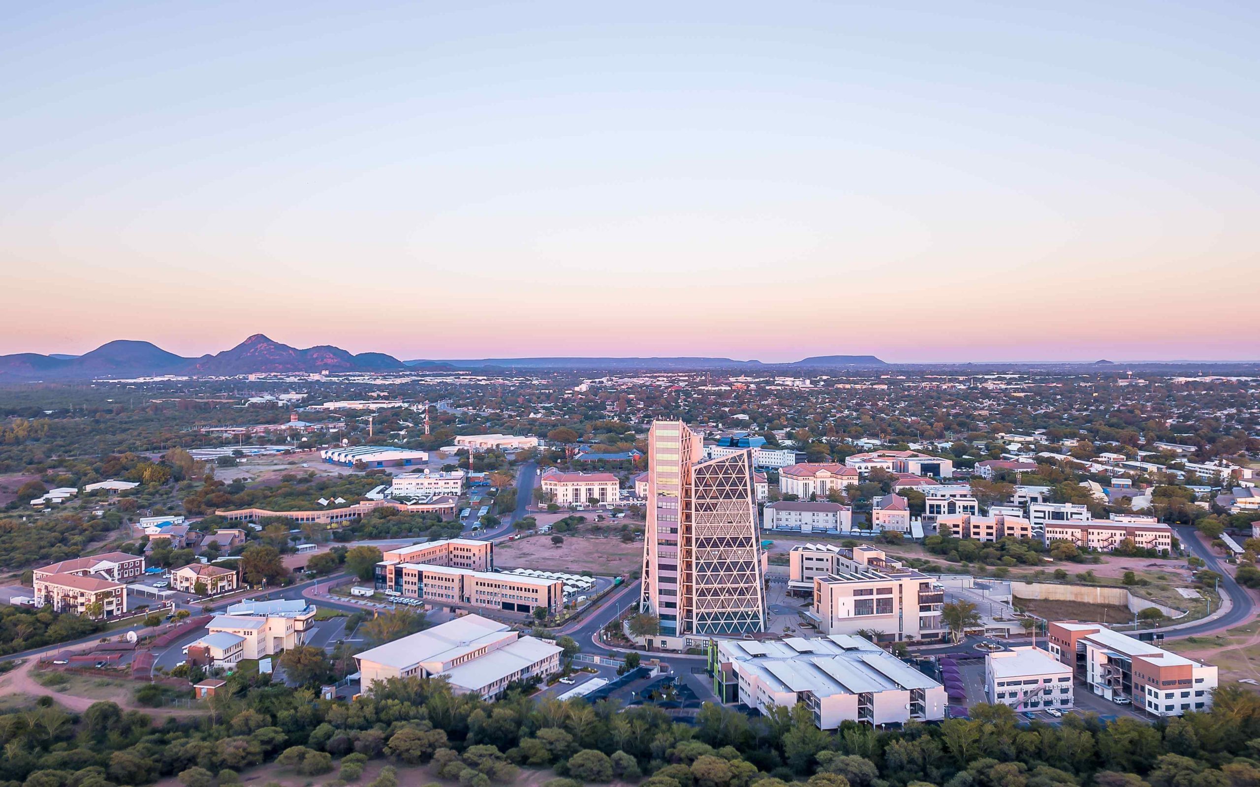 Fairgrounds viewed from the top